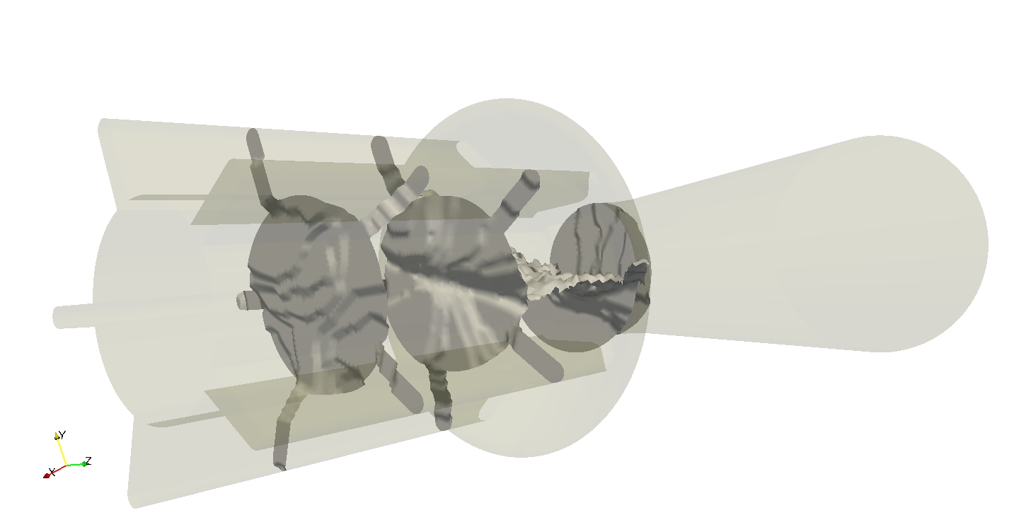 Partition interface visualization